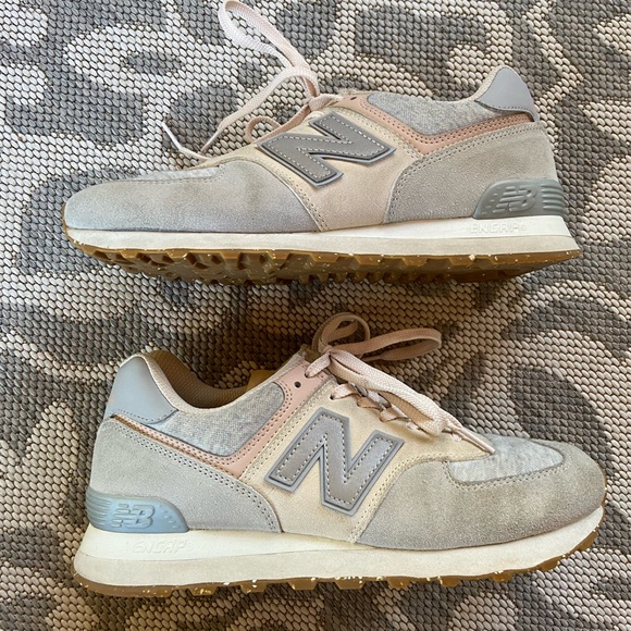 SOLD J. Crew x New Balance 574 Shoes (RAIN CLOUD) - Picture 3 of 6